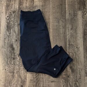 Lululemon Dance Studio 7/8 Length Pants - True Navy - Size 12